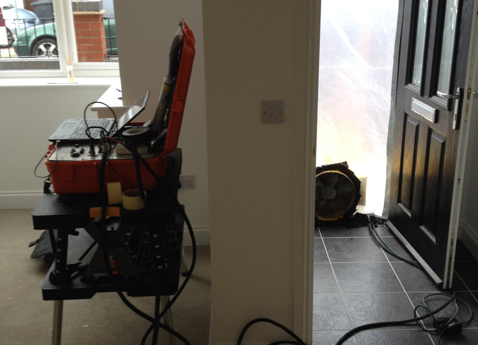 photo of Air Tightness Testing 315 Dwelling